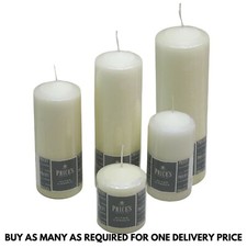NEW Prices Quality Traditional Ivory Altar Candles 100mm To 300mm Pillar Candle Decorative Candle price