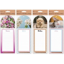 Magnetic Notepad & Pencil Set Fridge Memo Pad Shopping List Office Home Gift Office Set price