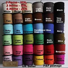 Flat Faux Suede Leather Cord String  Velvet Craft Thong Jewellery 42 colours UK Thong, String price