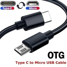 USB Type C to Micro USB Data & Sync OTG charging cable - Black USB Cable price