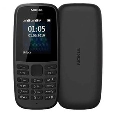 Nokia 105 Dual Sim 4G - Brand New Box  Unlocked Sim Free - Black Mobile Phones price