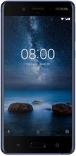 New Nokia 8 64GB/4GB Dark Blue Dual Sim Unlocked Android Smartphone Mobile Phones price