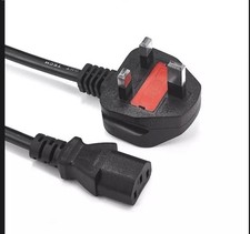 Power Cord UK Plug to IEC Cable (PC Mains Kettle Lead) C13 2m Power Cable price