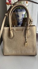 Michael Kors Mercer Small Pale Gold Leather Women’s Handbag Women's Casual Bag price