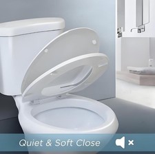 Quick Release Toilet Seat | Soft Close | Heavy Duty | Universal Fit | One Button Toilet price