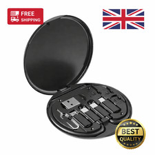 Charger Type-C Cable Multi Charging Adapter – Micro USB & USB-C Storage Kit UK Chargers & Kits price