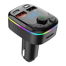 Bluetooth FM Transmitter Car Kit MP3 Player USB Charger Handsfree Adapter Type C Chargers & Kits price