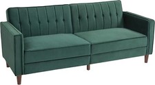 Modern 3 Seater Comfort Velvet Three-Seater Reclining Green Home Sofa Couch Bed Three-Seater Sofa price