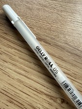 Sakura Gelly Roll - White Fine Liner - Gel ink Gel Ink (Roller) Pen price