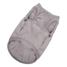 Plain Dog Clothes Summer Small Medium Dogs Cat Vest Pet T-shirt Clothing❤ Modest Clothing price