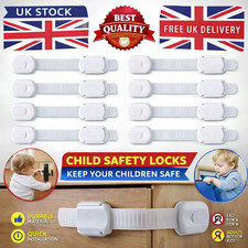 Baby Child Proof Safety Cupboard Door Lock Cabinet Drawer Fridge Pet Child UK Baby Cabinet Lock price