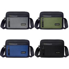 Men's Messenger Bag Cross Body Shoulder Handbag Waterproof Utility Travel NEW Men's Messenger Bag price