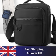 Men's Canvas Crossbody Shoulder Bag Small Messenger Travel Pouch Zip Men's Messenger Bag price