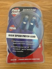Networking Accessories 10m Cat-5E UTP Patch Lead Cable - Blue Network Accessories price