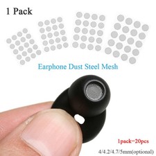 20pcs Earphone Dustproof Network Steel Mesh 4mm 4.2mm 4.7mm 5mm Accessories  S1 Network Accessories price