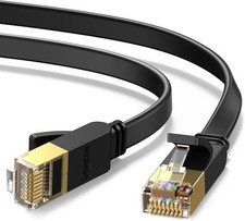 UGREEN Ethernet Cable 1M, Cat 7 Flat High-Speed Gigabit Network Cable, U/FTP 10 Network Accessories price