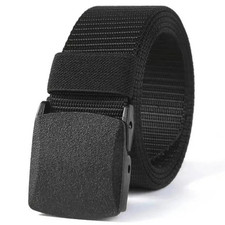 Quick Release Work Belt Tactical Men Army Webbing Nylon Military Waistbelt UK Men's Belt price