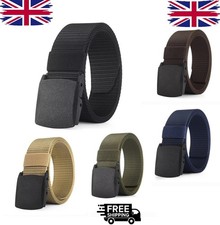 Quick Release Work Belt Tactical Men Army Webbing Nylon Military Waistbelt UK Men's Belt price