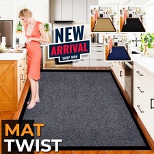 Heavy Duty Rubber Barrier Mat Non Slip Hallway Runner Rug Indoor Outdoor Rug Runner Rug price
