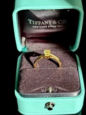 Tiffany & Co. Fancy Yellow Diamond 18k Yellow Gold Ring/ Engagement Ring Gold Wedding Band price