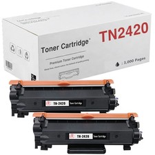 2 PACK  TN2420 TONER FIT FOR BROTHER MFC-L2710DW HL-L2350DW DCP-L2510D HL-L2310D Toners price