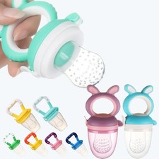 Baby Feeding Dummy Nibbles Fresh Food Fruit Feeder Weaning Nutrition Pacifier UK Dummy price