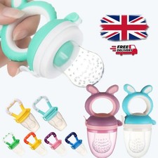 Baby Feeding Dummy Nibbles Fresh Food Fruit Feeder Weaning Nutrition Pacifier UK Dummy price