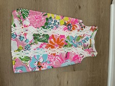 Lilly Pulitzer Target Girls Nosey Posey Colorful Shift Dress Size XS Girls' Dress price