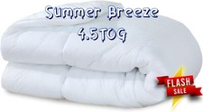 4.5 tog Duvet Slight Second Summer Quilts Hollowfibre NO HOLES #ANY SIZE £7.99 Quilt price