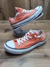 Converse Women's Shoes Size 5 UK Sunblush Salmon Orange Canvas Casual Trainers Women's Casual Shoes price