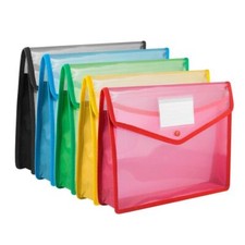 1pc A4-Plastic File Folders Large Capacity Document Bag Pouch Envelope Folder Folder price