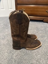 Cody James Brown Leather Square Toe Western Cowboy Boots Boys 7.0 D Boys' Boots price
