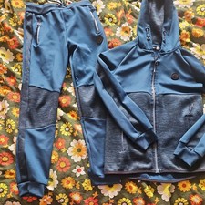 Boys pep&co petrol blue tracksuit hooded jacket and bottoms 9-10 years Boys' Tracksuit price