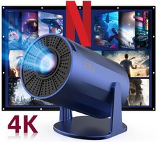LED Multimedia Mini Projector 4K Support Home Cinema XB J Blue BNIB Projector price