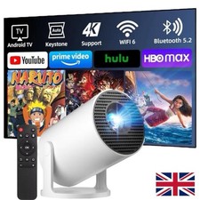 HY300 PRO Ultra HD Smart 4K Portable Projector with WiFi, HDMI & Bluetooth Projector price