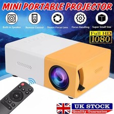 Mini Projector LED 1080P Home Cinema Portable Pocket Projector Party Theater UK Projector price