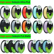 【Buy 5 Pay 4】Creality Soleyin Ultra PLA Matte 3D Printer Filament 1.75mm 1KG Filament price