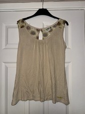 Women’s Weird Fish Striped Tank Top Size 12 Excellent Condition Women's Tank Top price