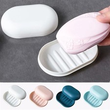 1pc Soap Box Dish Container Travel Soap Holder with Lid Sealed Soap Box Soap Dish price