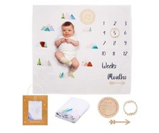 ODOXIA Baby Milestone Blanket in its original packaging. 115*115cm Brand New Baby Blanket price