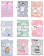 Baby Boy Girl Soft Fleece Blanket Newborn Pram Car Crib Moses Basket Baby Blanket price