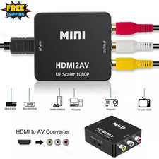 HDMI To RCA AV Adapter Converter Cable CVBS 3RCA 1080P Composite Video Audio Video Systems Converter & Adapter price