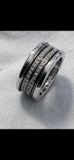 Auth BVLGARI Ring Diamond B.Zero1 4-Band Full Eternity EU53 18K 750 White Gold Diamond Eternity Ring price