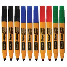 BLACK BLUE RED GREEN MULTICOLOUR Marker Pens 5.0mm Chisel Tip Chisel Thin Thick Chisel Tip (Calligraphy) Pen price