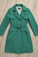 Marks & Spencer Women’s Green Belted Mid-Length Twill Trench Coat UK 10 Summer Women's Trench Coat price
