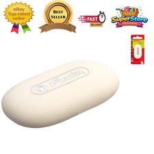 Effortless Erasing - Oval White Eraser, Perfect for Graphite Pencils, 30x20mm Eraser price