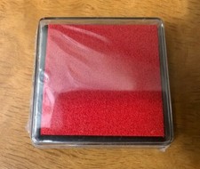 RED INK PAD (BRAND NEW) 35mm x 35mm Stamp & Ink Pad price