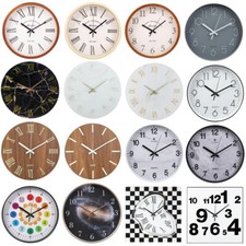 12" Round Wall Clock Silent Non Ticking Clocks for Living Room Bedroom Kitchen Wall Clock price