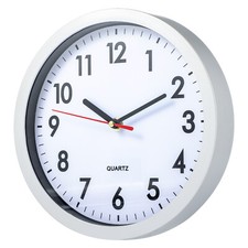 Round Wall Clock Simple Bedroom Kitchen Clocks Quartz Sweep Movement Office Home Wall Clock price