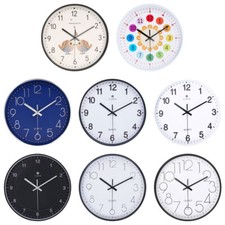 12" Round Wall Clock Silent Non Ticking Clocks for Living Room Bedroom Kitchen Wall Clock price
